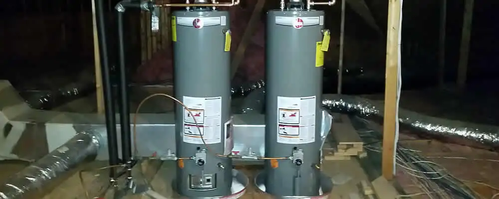 Tankless water heater installation for home hot water in Austin, TX